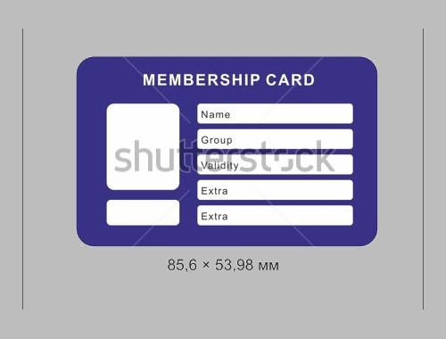 Free 16+ Membership Card Designs In Psd | Vector Eps regarding Template For Membership Cards