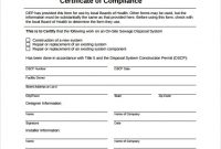 Free 25+ Sample Certificate Of Compliance In Pdf | Psd | Ai with Certificate Of Conformity Template Free
