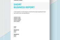 Free 29+ Sample Business Report Templates In Ms Word | Apple pertaining to Quarterly Report Template Small Business