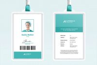 Free 30+ Modern Id Card Designs & Ideas In Ms Word | Psd | Ai in Hospital Id Card Template
