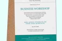 Free 32+ Business Invitation Designs & Examples In Psd | Ai regarding Seminar Invitation Card Template