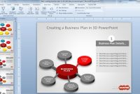 Free 3D Business Plan Diagram Idea For Powerpoint with regard to Business Plan Powerpoint Template Free Download