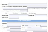 Free 7+ Credit Card Authorization Forms In Pdf in Credit Card Payment Form Template Pdf