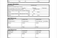 Free 8+ Sample Credit Application Forms In Pdf | Ms Word throughout Business Account Application Form Template