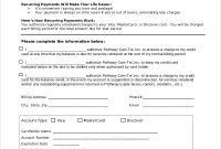 Free 8+ Sample Credit Card Authorization Forms In Ms Word | Pdf for Credit Card On File Form Templates