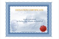 Free 8+ Sample Donation Certificate Templates In Pdf | Ms inside Donation Certificate Template