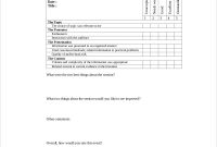 Free 9+ Sample Lecture Evaluation Forms In Ms Word | Pdf throughout Blank Evaluation Form Template