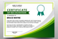 Free A4 Certificate Template 06 | Free Template Design throughout Landscape Certificate Templates