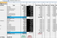 Free Accounting And Bookkeeping Excel Spreadsheet Template intended for Business Accounts Excel Template