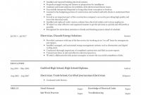 Free Bio Template Fill In Blank New Electrician Resume in Free Bio Template Fill In Blank