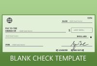 Free Blank Check Template For Powerpoint – Free Powerpoint with regard to Editable Blank Check Template