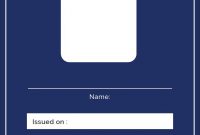 Free Blank Id Card | Id Card Template, Label Template Word in Id Card Template Word Free