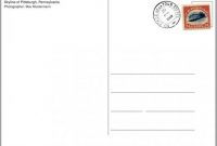 Free Blank Postcard Template For Word (6 Di 2020 in Free Blank Postcard Template For Word