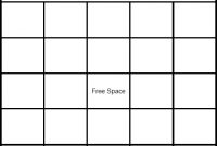 Free Blank Printable Bingo Cards intended for Blank Bingo Template Pdf