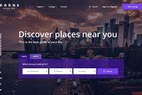 Free Bootstrap Travel Directory Template With Enchanting for Business Listing Website Template
