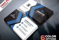 Free Business Cards Templates Psd Bundle | Psdfreebies within Free Bussiness Card Template