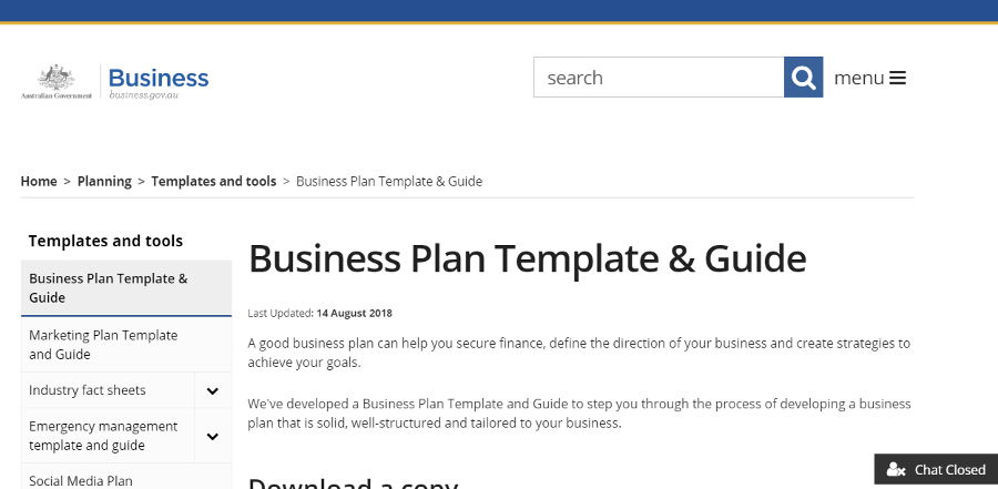 Free Business Plan Templates For Small Businesses - The intended for Free Business Plan Template Australia