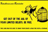 Free Card: Get Out Of Jail Free Card Template with regard to Get Out Of Jail Free Card Template