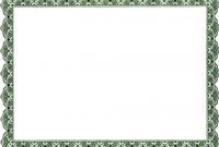 Free Certificate Border Templates For Word Certificate inside Free Printable Certificate Border Templates