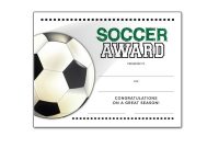 Free Certificate Templates For Youth Athletic Awards throughout Soccer Award Certificate Template