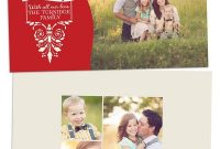 Free Christmas Card Template – Free Layered Psd And Tif with Free Christmas Card Templates For Photographers