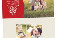 Free Christmas Card Template – Free Layered Psd And Tif with Free Photoshop Christmas Card Templates For Photographers