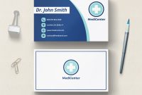 Free Clean Modern Medical Business Card Template Download inside Medical Business Cards Templates Free