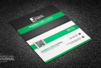 Free Clean & Stylish Qr Code Business Card Template with Qr Code Business Card Template