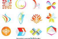 Free Decoration Logo Template Vector Icons with Business Logo Templates Free Download