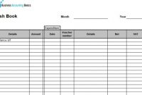 Free Excel Bookkeeping Templates – 16 Accounts Spreadsheets for Record Keeping Template For Small Business