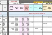 Free Excel Bookkeeping Templates regarding Bookkeeping For Small Business Templates