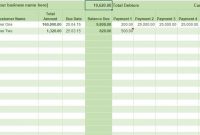 Free Excel Bookkeeping Templates regarding Business Accounts Excel Template