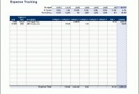 Free Expense Tracking And Budget Tracking Spreadsheet for Small Business Expenses Spreadsheet Template