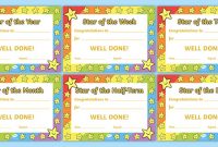 Free! – 👉 Star Of The Week Award Certificate For Good Behaviour pertaining to Star Award Certificate Template