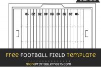 Free Football Field Template – Large | Football Field intended for Blank Football Field Template