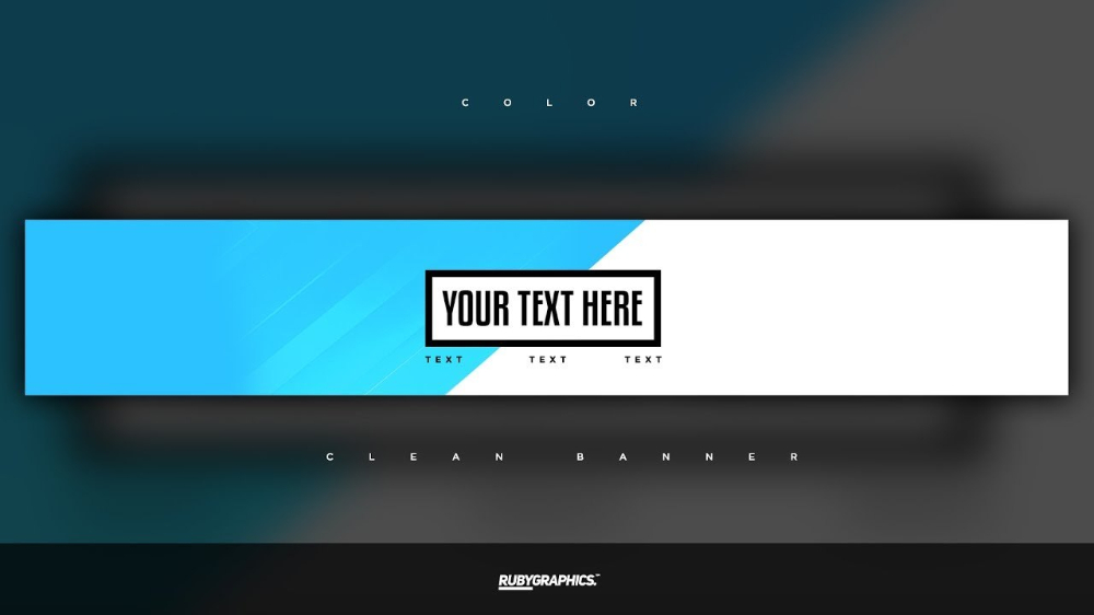Free Gfx Free Photoshop Banner Template Clean D Custom with Banner Template For Photoshop