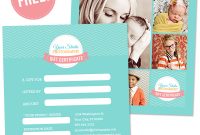 Free Gift Certificate Template | Photography Gift regarding Free Photography Gift Certificate Template