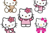 Free Hello Kitty Vectors throughout Hello Kitty Banner Template
