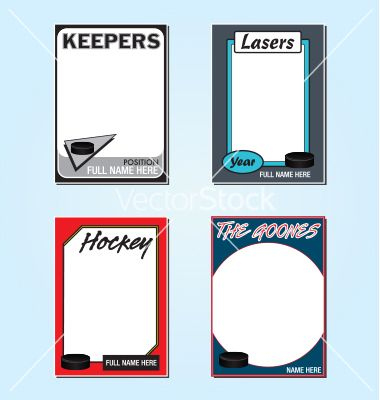 Free Hockey Card Templates Download - Nopjairefpo34's Soup in Free Sports Card Template