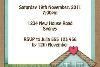 Free Housewarming Invitations Templates Printable | House in Free Housewarming Invitation Card Template