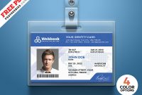 Free Id Card Template Psd Set On Behance pertaining to Id Card Design Template Psd Free Download