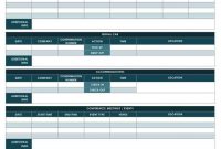 Free Itinerary Templates | Smartsheet with Sample Business Travel Itinerary Template