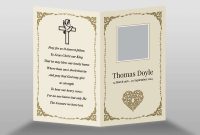 Free Memorial Card Template In Indesign Format - Download intended for Remembrance Cards Template Free