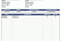 Free Packing Slip Template For Excel And Google Sheets with Blank Packing List Template