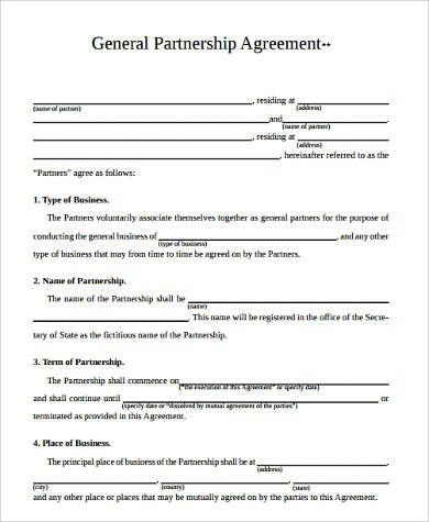 Free Partnership Agreement Template Word Uk Free Business inside Free Business Partnership Agreement Template Uk