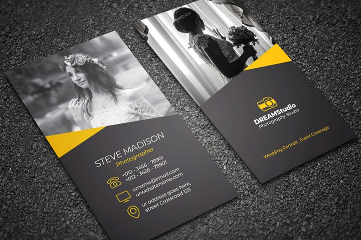 Free Photography Business Card Template - Creativepentool pertaining to Photography Business Card Templates Free Download