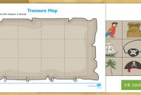 Free! – Pirate Treasure Map Template for Blank Pirate Map Template