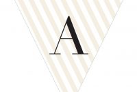 Free Printable} Alphabet Banner For All Occasions regarding Letter Templates For Banners