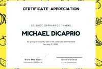 Free, Printable Appreciation Certificate Templates | Canva for Thanks Certificate Template