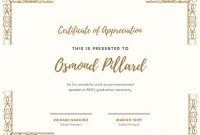 Free, Printable Appreciation Certificate Templates | Canva with regard to Thanks Certificate Template